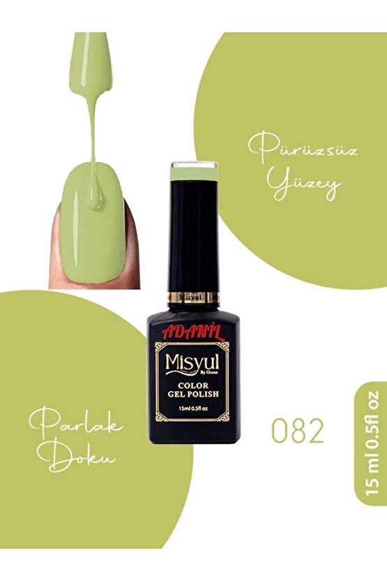 15 ml Misyul Profesyonel Kalıcı Oje Mis-082