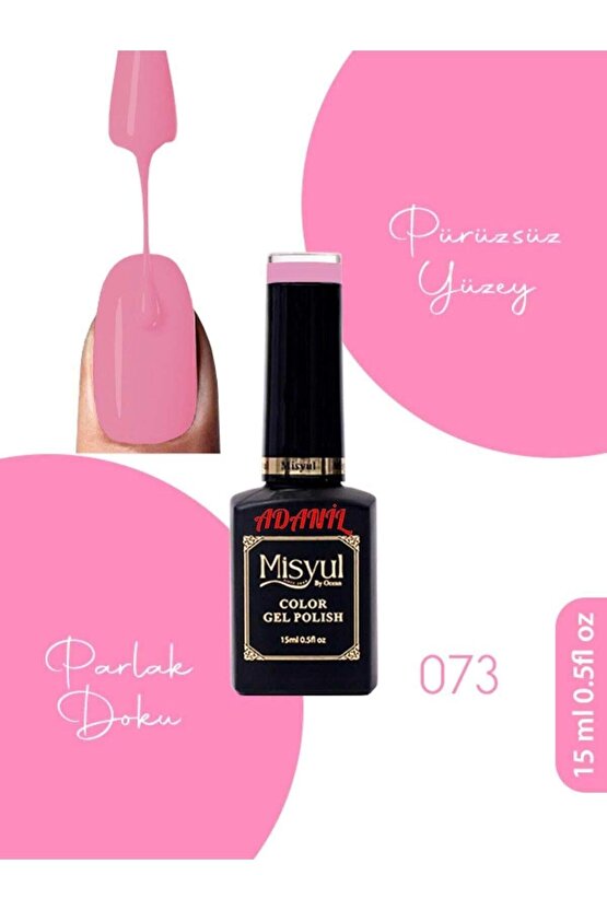 15 ml Misyul Profesyonel Kalıcı Oje Mis-073