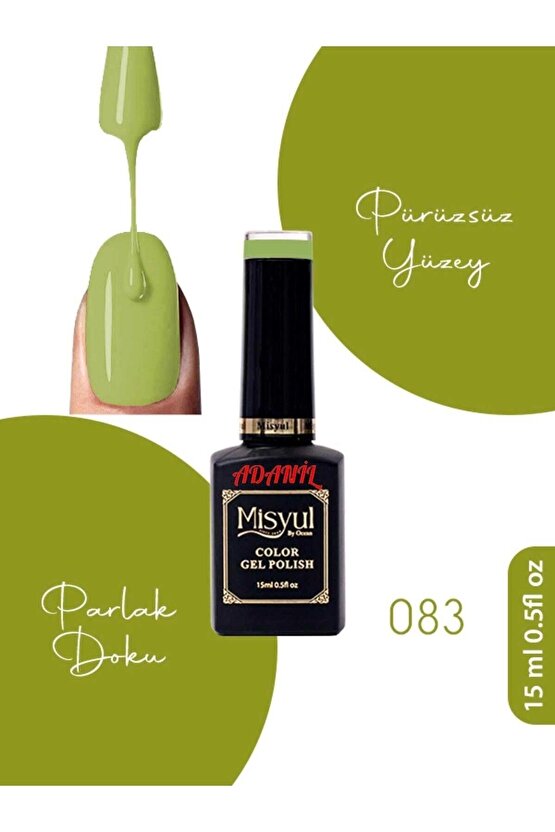 15 ml Misyul Profesyonel Kalıcı Oje Mis-083