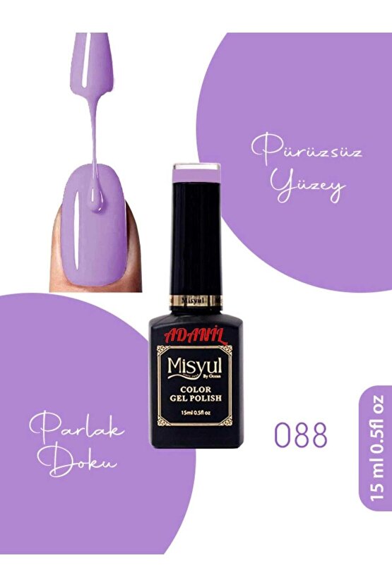 15 ml Misyul Profesyonel Kalıcı Oje Mis-088