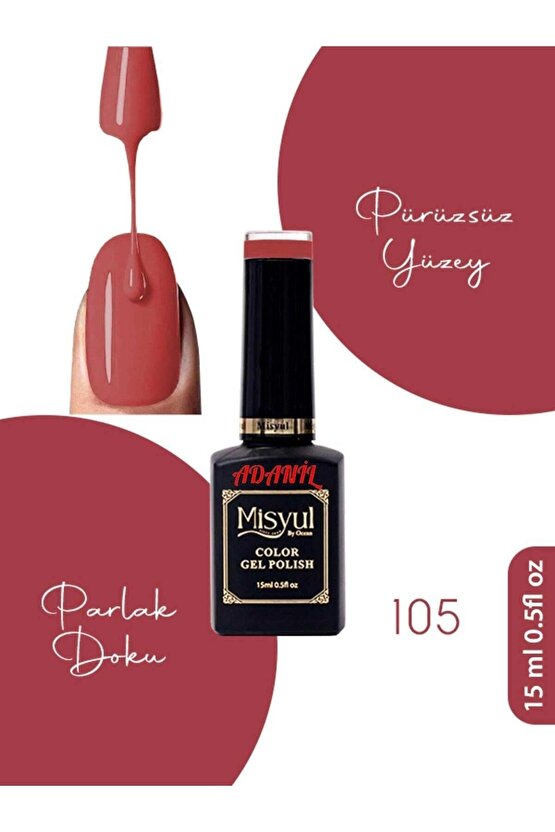 15 ml Misyul Profesyonel Kalıcı Oje Mis-105