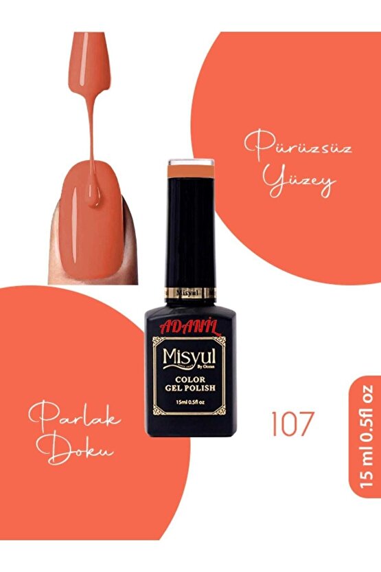 15 ml Misyul Profesyonel Kalıcı Oje Mis-107