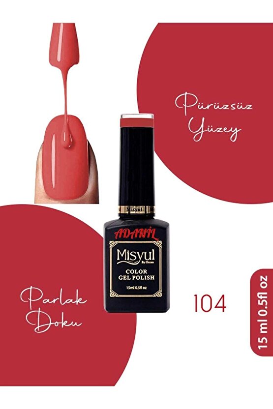 15 ml Misyul Profesyonel Kalıcı Oje Mis-104