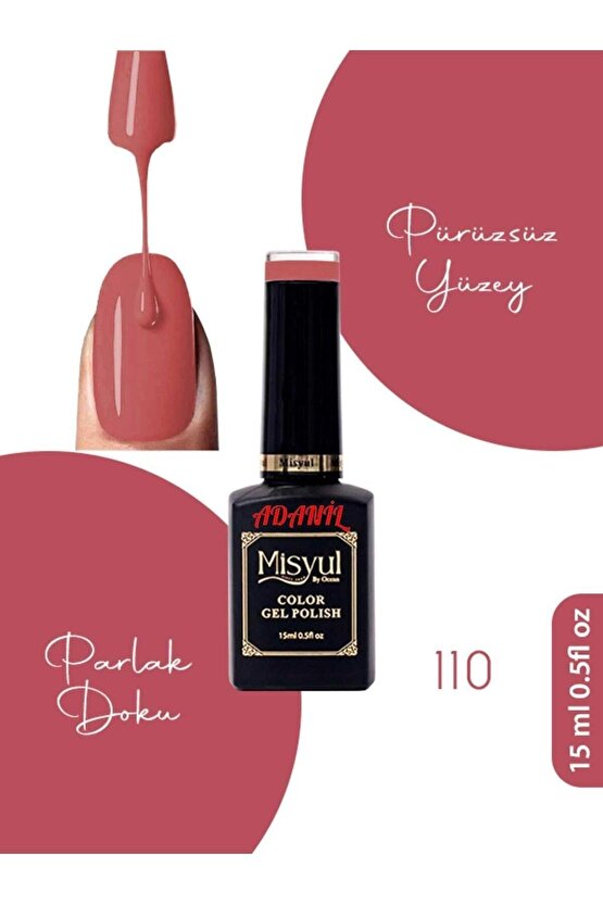 15 ml Misyul Profesyonel Kalıcı Oje Mis-110