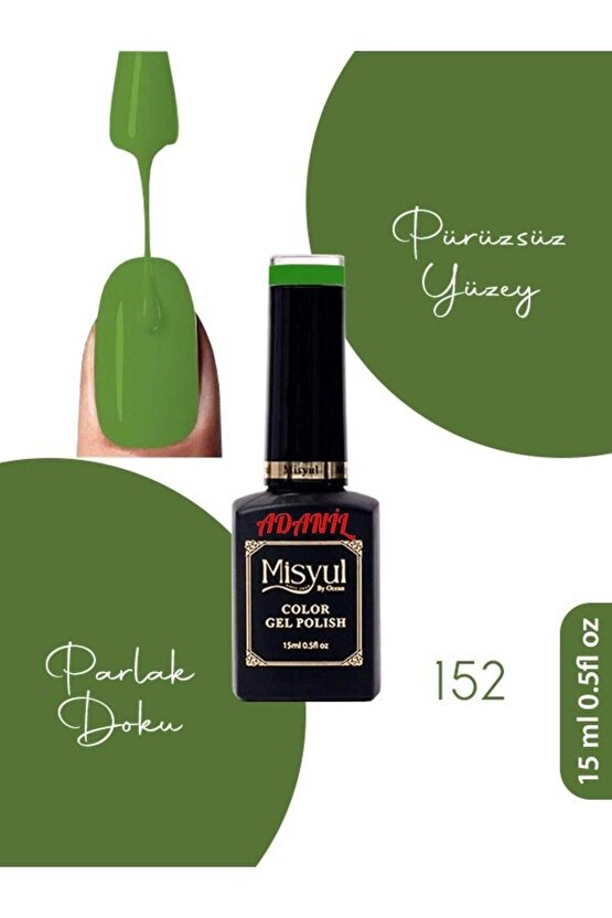 15 ml Misyul Profesyonel Kalıcı Oje Mis-152