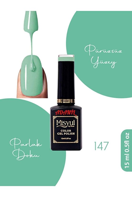 15 ml Misyul Profesyonel Kalıcı Oje Mis-147