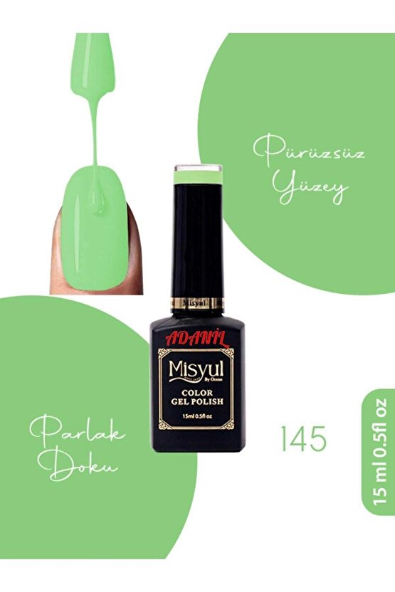 15 ml Misyul Profesyonel Kalıcı Oje Mis-145
