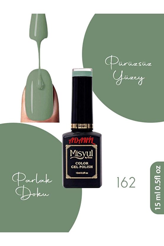 15 ml Misyul Profesyonel Kalıcı Oje Mis-162
