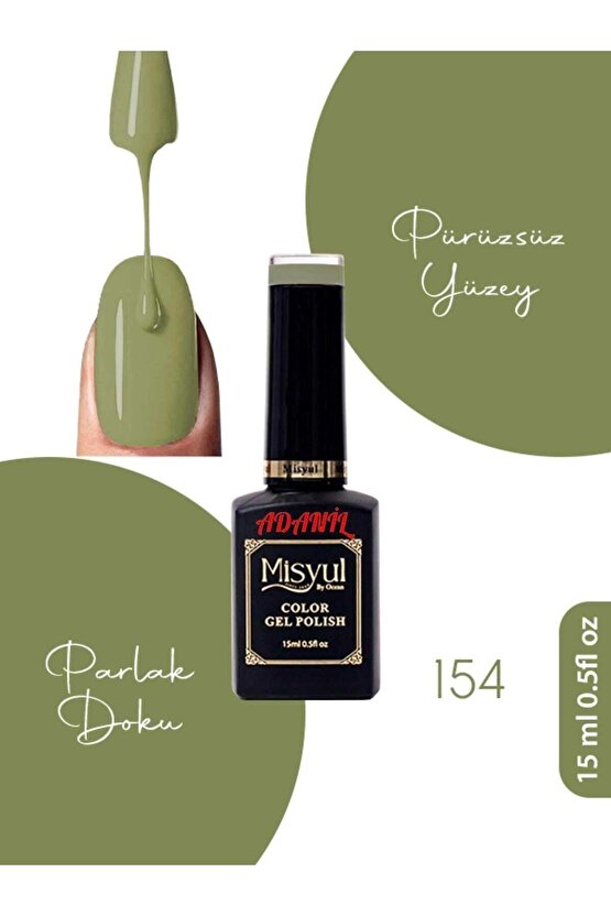 15 ml Misyul Profesyonel Kalıcı Oje Mis-154