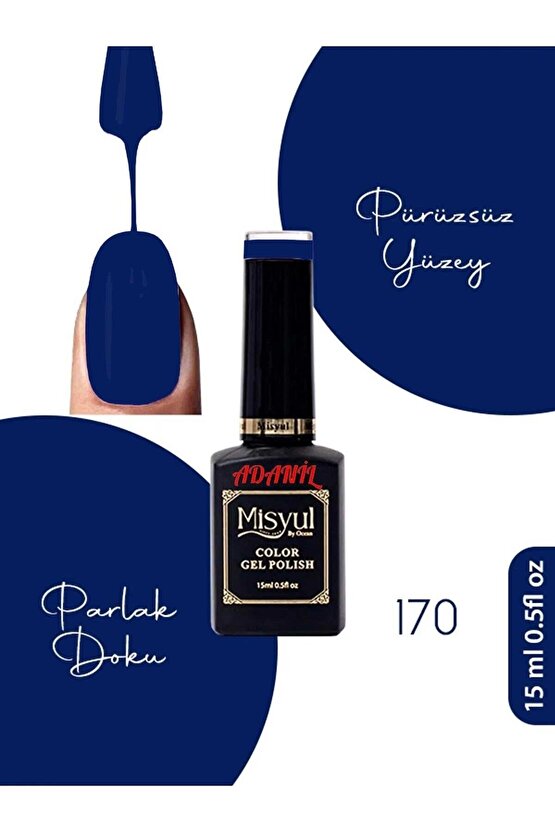 15 ml Misyul Profesyonel Kalıcı Oje Mis-170