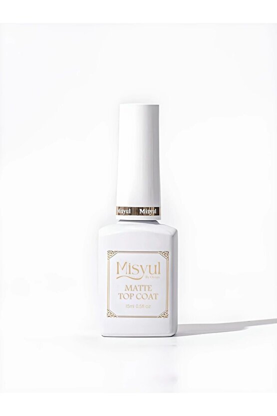 Matte Top Coat, Matlaştırıcı Tırnak Cilası 15ml