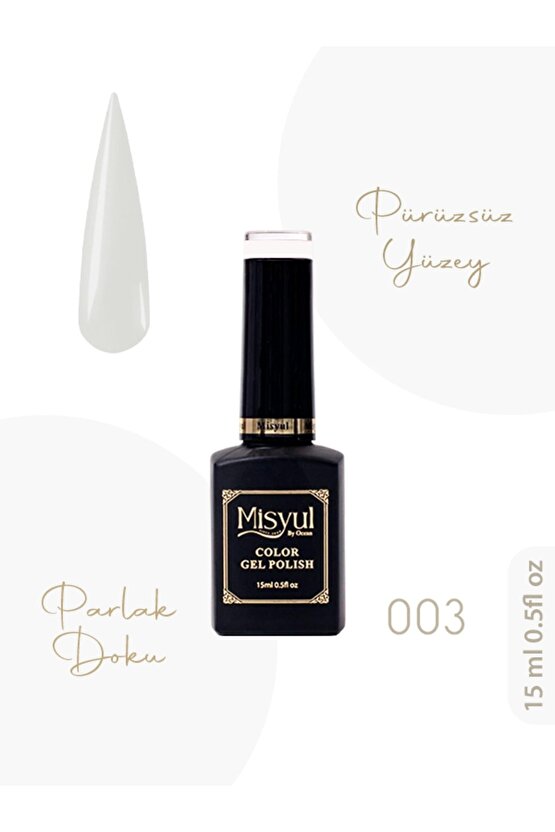 Kalıcı Oje, UV Led Kalıcı Oje Nail Art 15ml