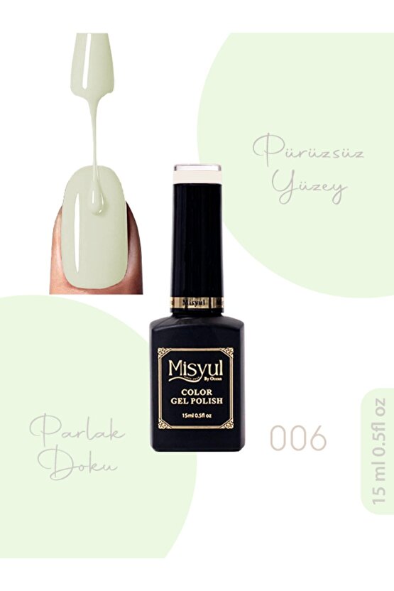 Kalıcı Oje, UV Led Kalıcı Oje Nail Art 15ml