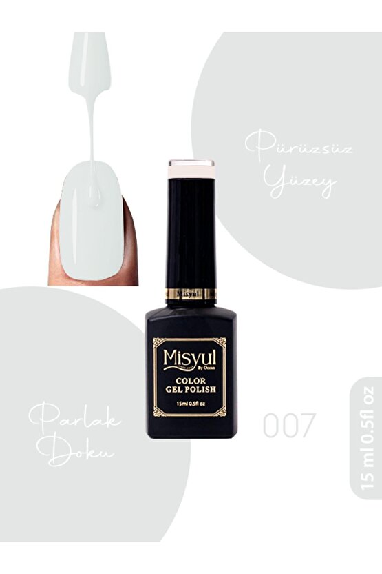 Kalıcı Oje, UV Led Kalıcı Oje Nail Art 15ml