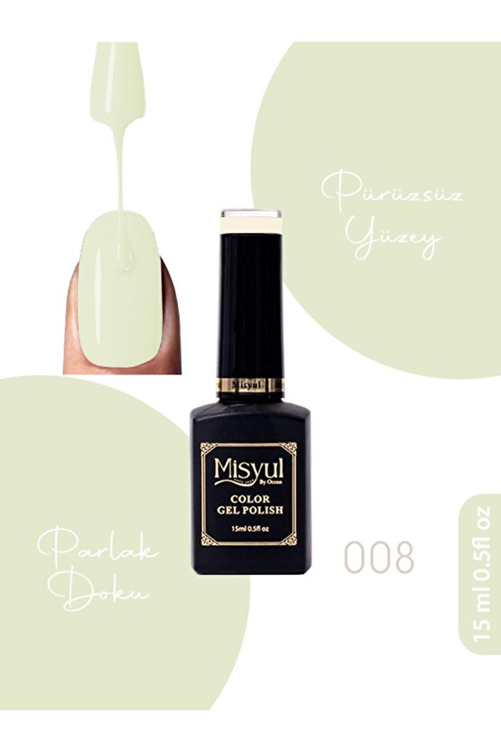 Kalıcı Oje, UV Led Kalıcı Oje Nail Art 15ml