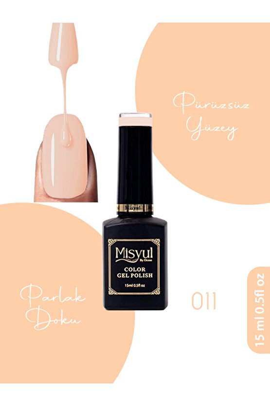 Kalıcı Oje, UV Led Kalıcı Oje Nail Art 15ml