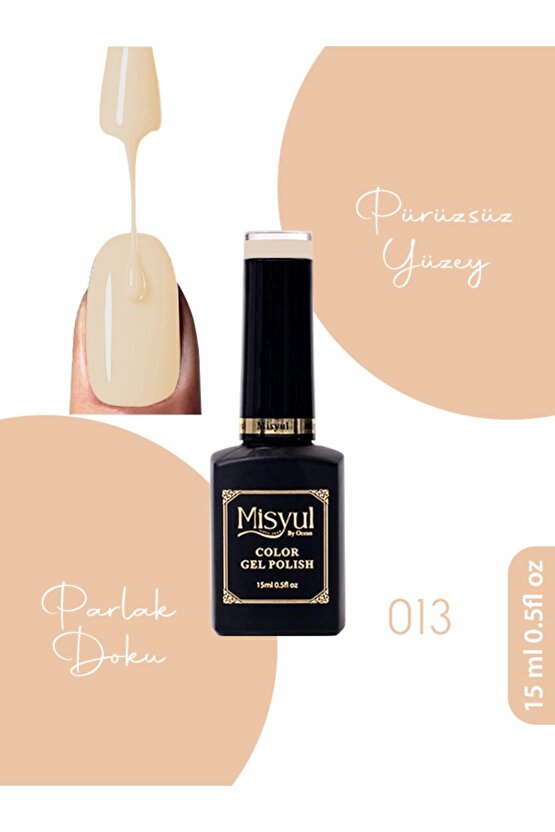 Kalıcı Oje, UV Led Kalıcı Oje Nail Art 15ml