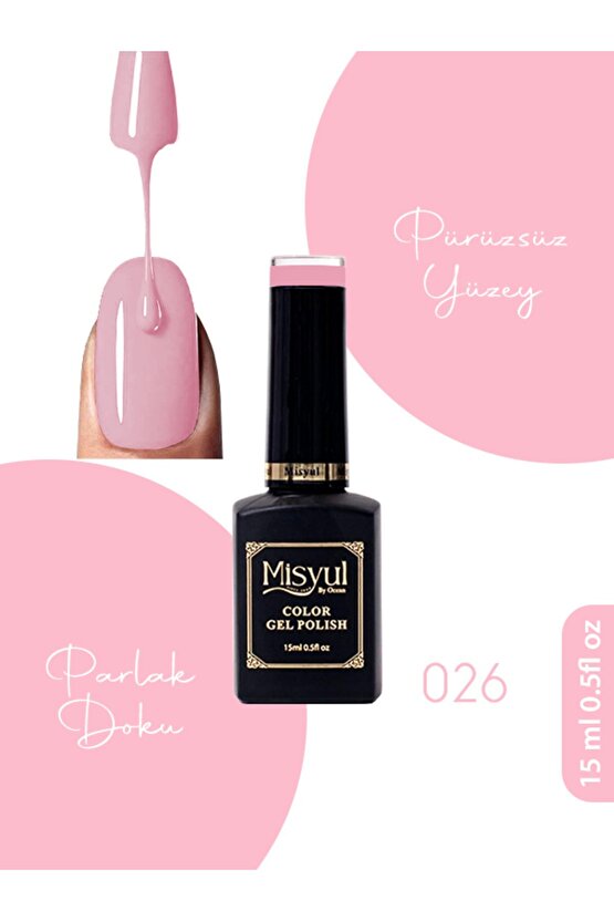 Kalıcı Oje, UV Led Kalıcı Oje Nail Art 15ml