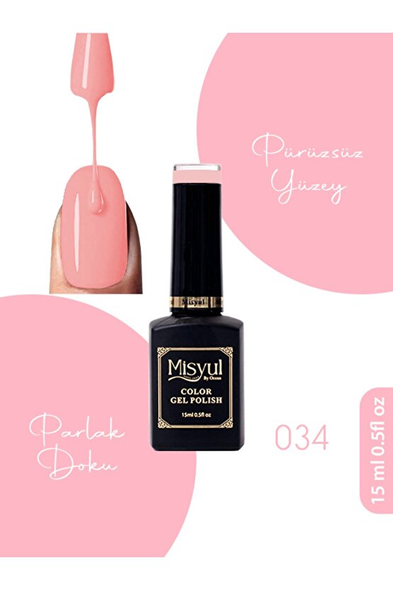 Kalıcı Oje, UV Led Kalıcı Oje Nail Art 15ml