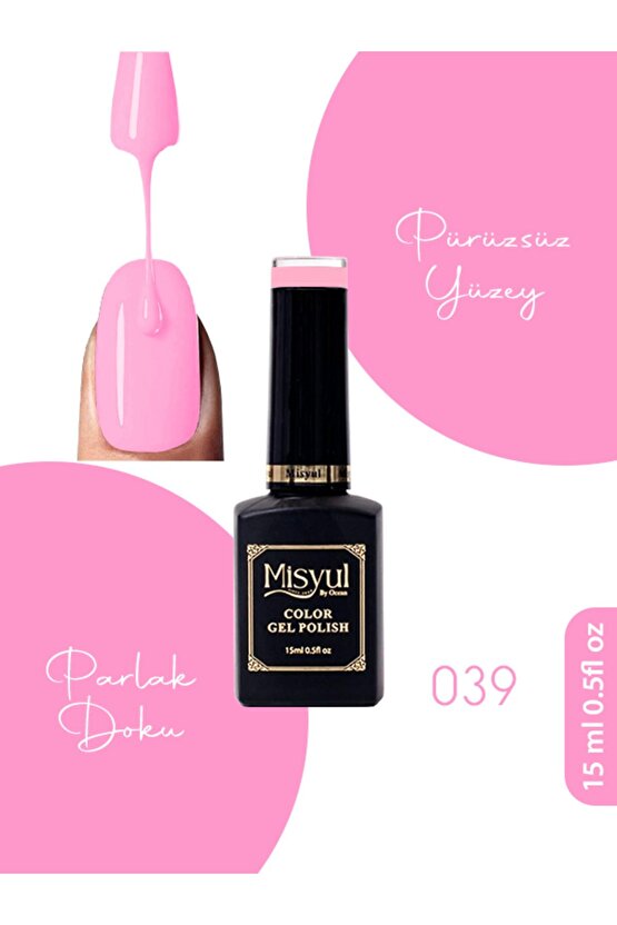 Kalıcı Oje, UV Led Kalıcı Oje Nail Art 15ml