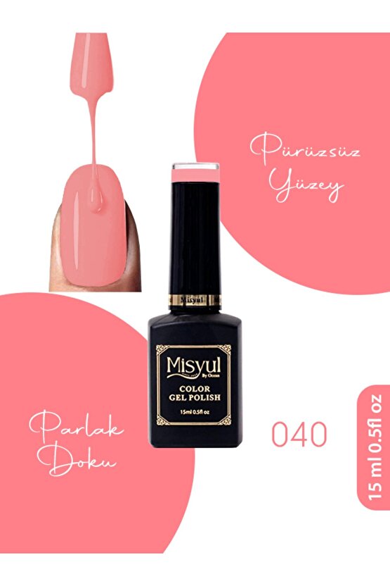 Kalıcı Oje, UV Led Kalıcı Oje Nail Art 15ml