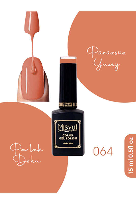 UV Led Kalıcı Oje Nail Art 15 ml 064