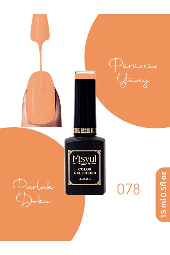 Kalıcı Oje, UV Led Kalıcı Oje Nail Art 15ml