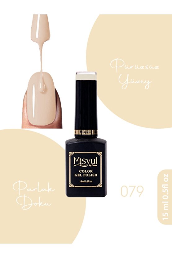Kalıcı Oje, UV Led Kalıcı Oje Nail Art 15ml