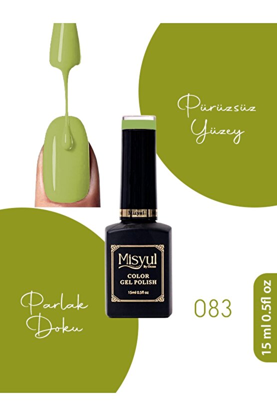 Kalıcı Oje, UV Led Kalıcı Oje Nail Art 15ml