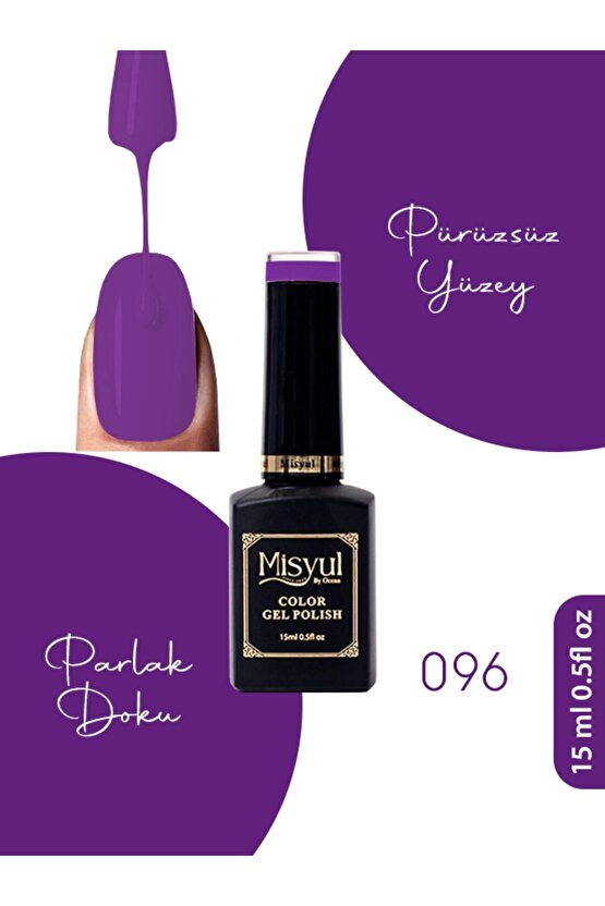 Kalıcı Oje, UV Led Kalıcı Oje Nail Art 15ml
