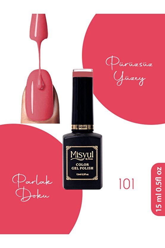 Kalıcı Oje, UV Led Kalıcı Oje Nail Art 15ml