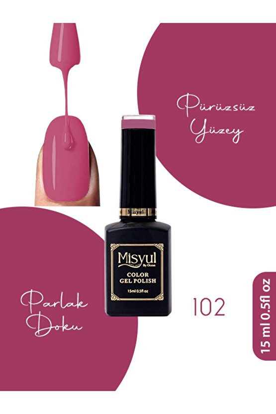 Kalıcı Oje, UV Led Kalıcı Oje Nail Art 15ml