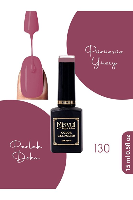 Kalıcı Oje, UV Led Kalıcı Oje Nail Art 15ml