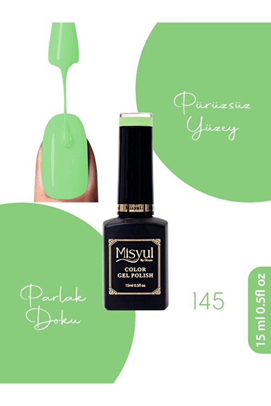 Kalıcı Oje UV Led Kalıcı Oje Nail Art 15ml