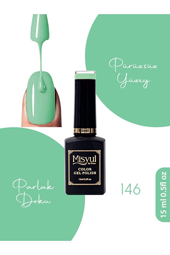 Kalıcı Oje, UV Led Kalıcı Oje Nail Art 15ml
