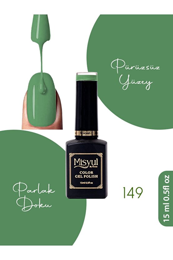 Kalıcı Oje, UV Led Kalıcı Oje Nail Art 15ml