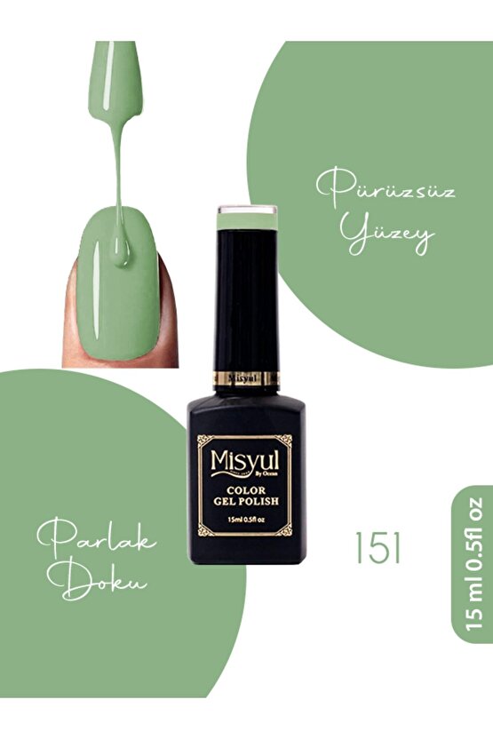 Kalıcı Oje, UV Led Kalıcı Oje Nail Art 15ml