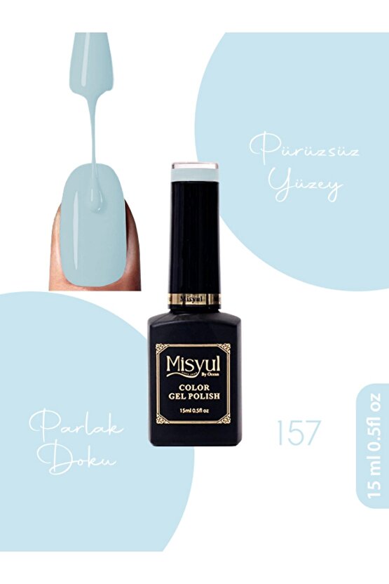 Kalıcı Oje, UV Led Kalıcı Oje Nail Art 15ml