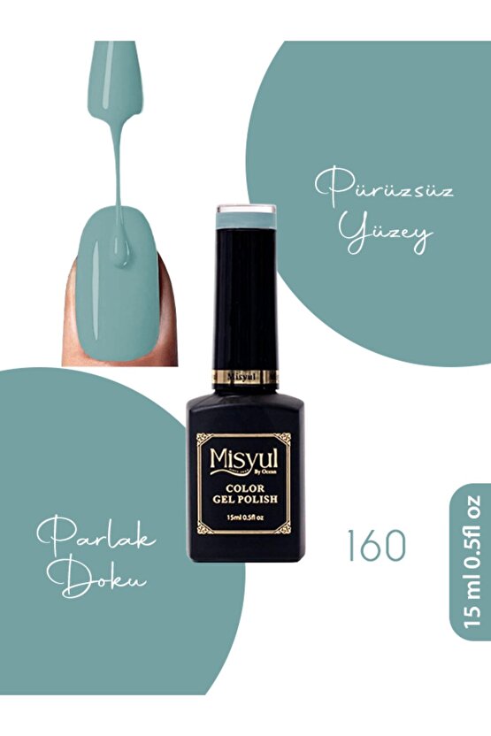 Kalıcı Oje, UV Led Kalıcı Oje Nail Art 15 ml
