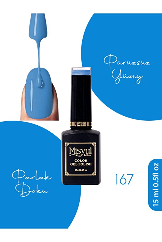 Kalıcı Oje, UV Led Kalıcı Oje Nail Art 15ml