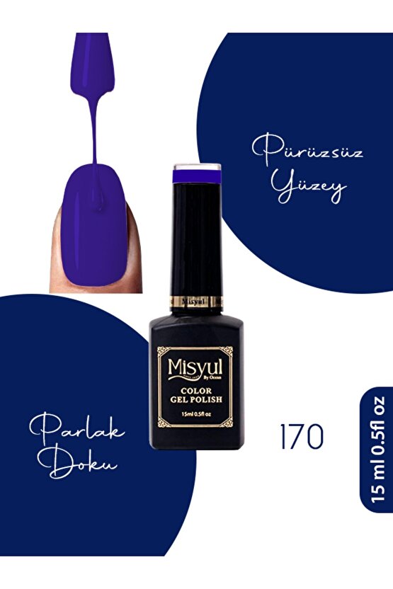 Kalıcı Oje, UV Led Kalıcı Oje Nail Art 15ml
