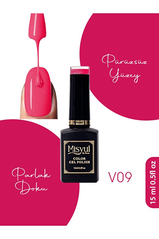 Kalıcı Oje, UV Led Kalıcı Oje Nail Art 15ml