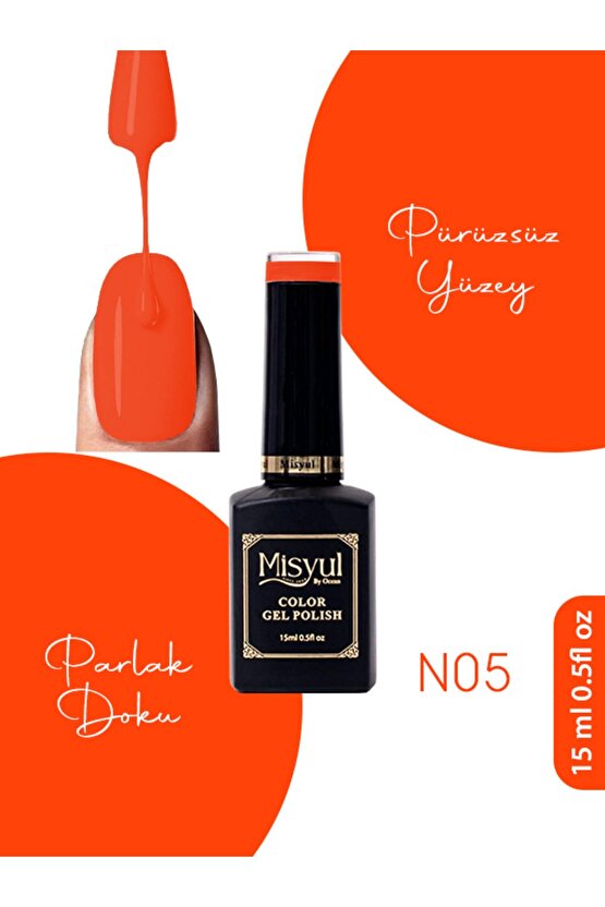 Kalıcı Oje, UV Led Kalıcı Oje Nail Art 15ml