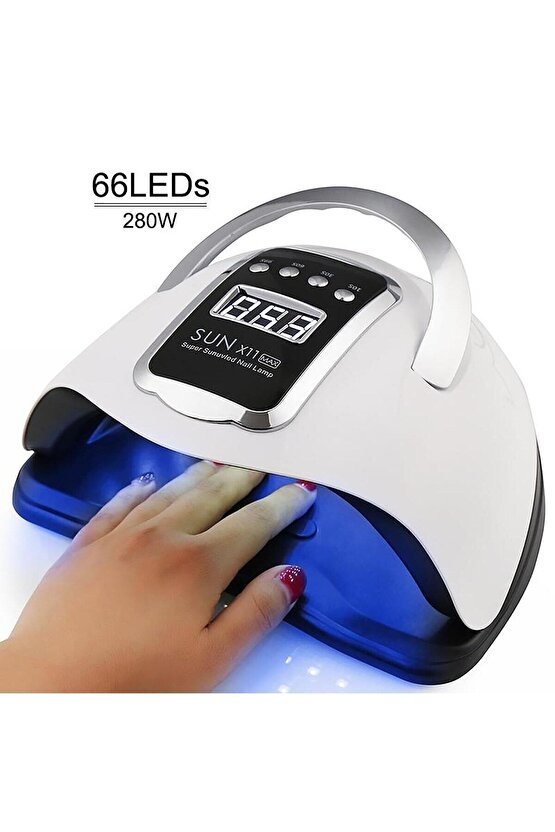 Protez Tırnak Cihaz Seti Strong Freze Sun X11 Max UV Led ve Toz Toplama