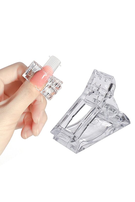 Tırnak Mandalı Poly Gel Tırnak Mandalı, Klipsi