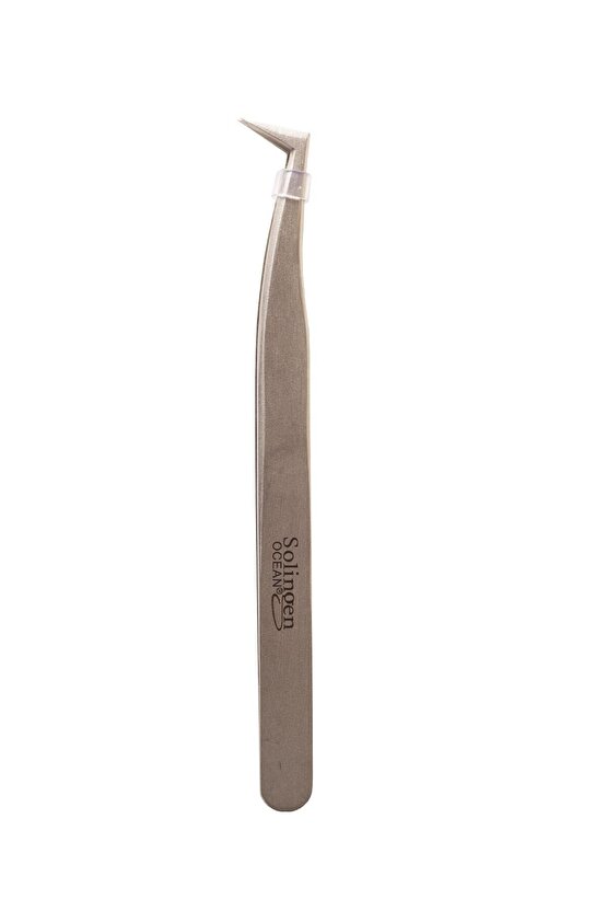 Solingen L Tipi Kavisli Volume Hacim Kirpik Cımbızı 855