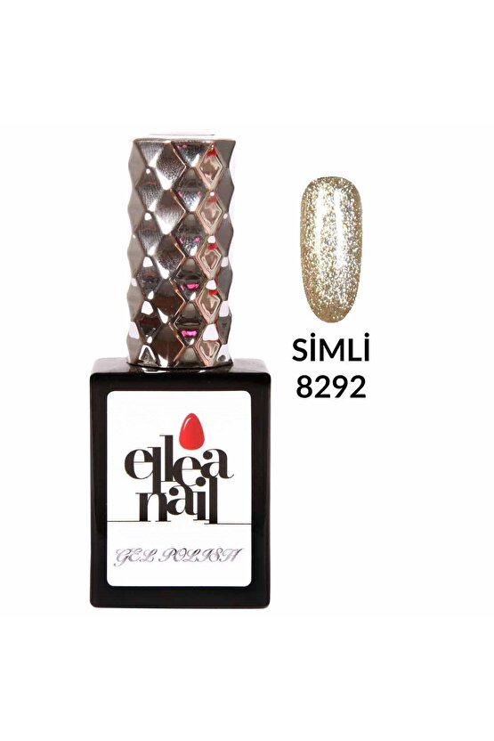 Salon Boy 15 Ml Uv Led Simli Kalıcı Oje 8292