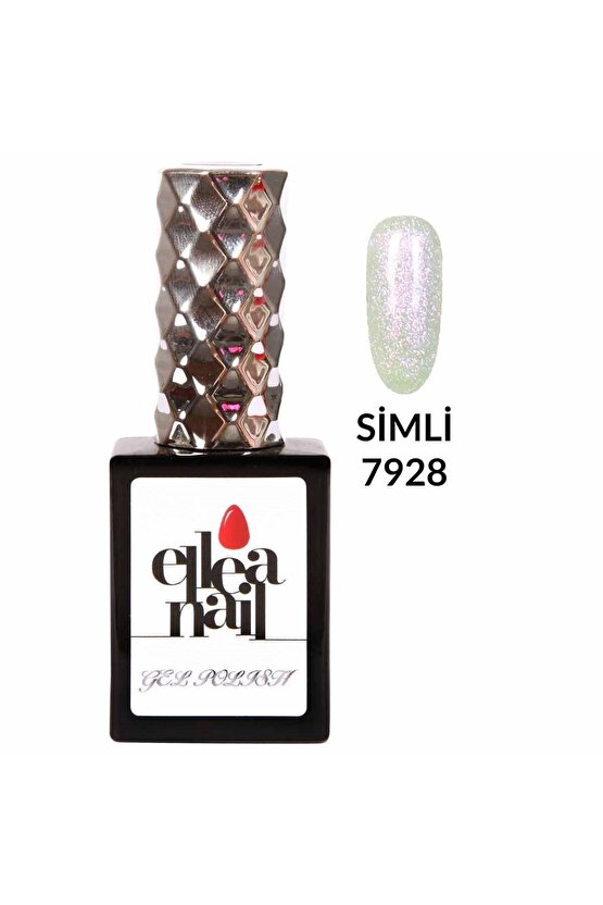 Salon Boy 15 Ml Uv Led Simli Kalıcı Oje 7928