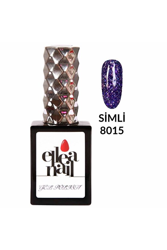 Salon Boy 15 Ml Uv Led Simli Kalıcı Oje 8015