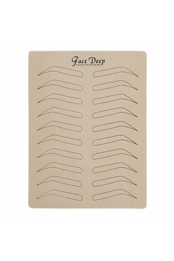 10lu Face Deep Microblading Çalışma Lateksi